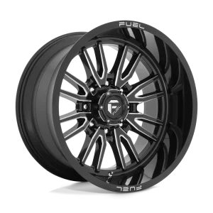 Fuel – D761 CLASH – Black – 22″x12″ -44mm – Summer Wheels – D76122208247